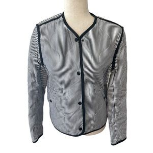 Rag & Bone Striped Quilted Bridges Jacket